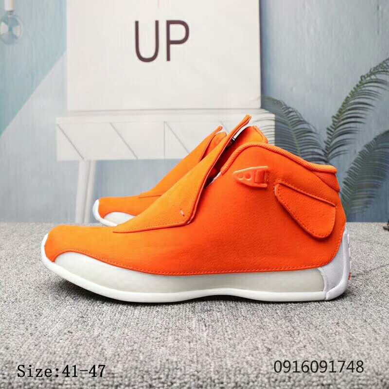 Air Jordan 18 Orange Shoes - Click Image to Close